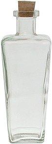 8.5 oz. provence glass bottle,clear glass diffuser bottle, provence glass bottle